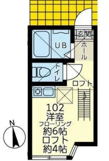 ロイヤル モアナ【1階】の間取り