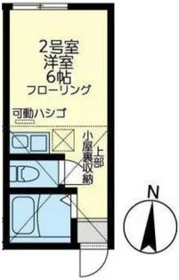 ユナイト追浜ジョルジャ〜メローニ〜【1階】の間取り