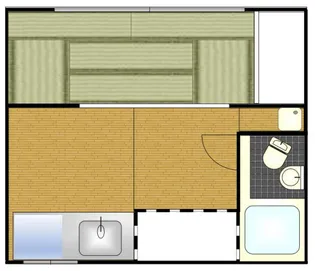 ベイコート南太田【201号室】の間取り