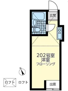 ネオステージ蒔田【2階】の間取り