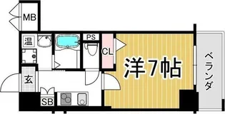 ロイスグラン神戸下沢通【2階】の間取り