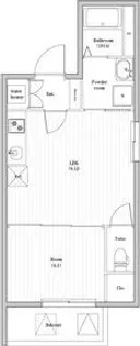 MAXIV CITY神戸鷹取【3階】の間取り