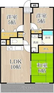 ストークコート【7階】の間取り