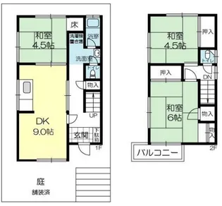 兵庫県神戸市垂水区乙木2丁目【一戸建】の間取り