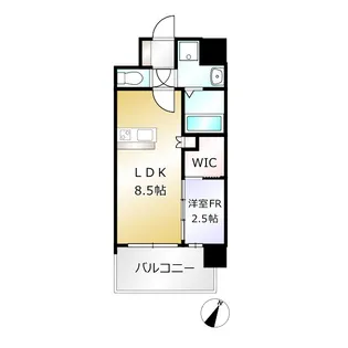 セレニテ神戸西エクラ【13階】の間取り