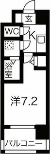 クレストタップ神戸湊町ブラン【12階】の間取り