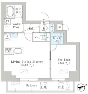 グレースティリア【2階】の間取り