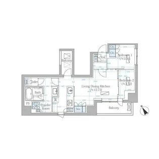 SANKYO YOKOHAMA CAMPUS【9階】の間取り