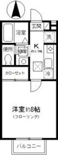 愛知県名古屋市天白区天白町大字八事字山田【アパート】の間取り