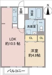 愛知県名古屋市昭和区妙見町【マンション】の間取り