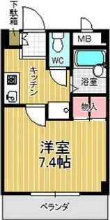 ハッピーバレイ【3階】の間取り