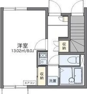 レオネクスト川原【1階】の間取り
