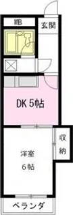 ユニーブル八事【2階】の間取り
