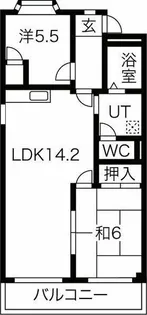 カピラハイツ【2階】の間取り