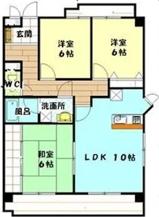 愛知県名古屋市南区芝町【マンション】の間取り