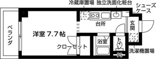 バウスクロス日進竹の山【5階】の間取り