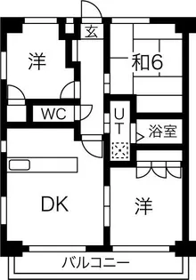 ベルルージュ上社【503号室】の間取り