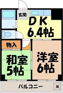 ヴィラ南山【3階】の間取り