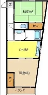 幸和ビル【4階】の間取り