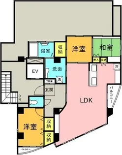 TKボヌール【4階】の間取り