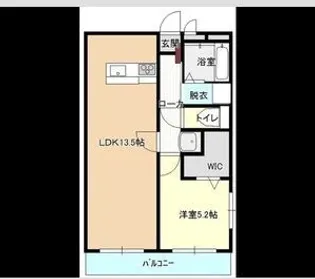 清風マンション(リノシス)【2階】の間取り