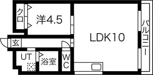 コーポワコー【3階】の間取り