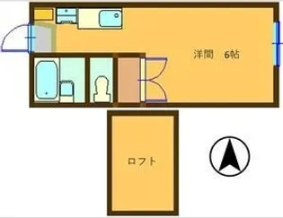 エルドラド【105号室】の間取り