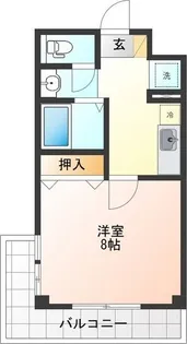 R's one【9階】の間取り