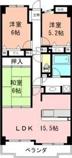 ユニーブル原駅前【8階】の間取り