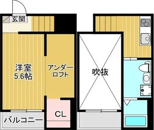 SEIREN福池【2階】の間取り