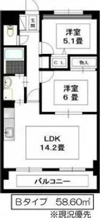 Sereno Hara【103号室】の間取り