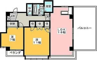 アーバンエコール島田【3階】の間取り