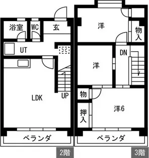 八事プラザアイ【2階】の間取り