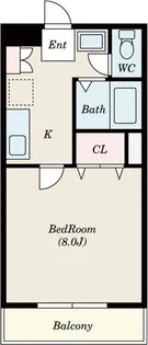 WEST【2階】の間取り