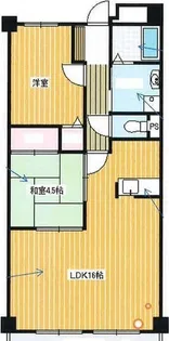 フレンドビル21【9階】の間取り