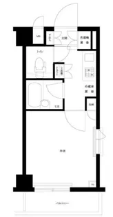 ルーブル京浜蒲田【8階】の間取り