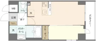 Yokohama Shigyo B.L.D【7階】の間取り