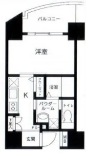 スカイプラザⅡ【6階】の間取り