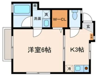 ラークポート【2階】の間取り