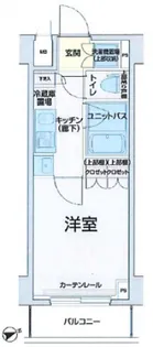 ルーブル川崎都町弐番館【8階】の間取り