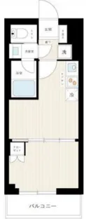 ハーモニーレジデンスクロスゲート【1階】の間取り