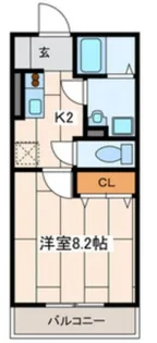 フレックス【2階】の間取り