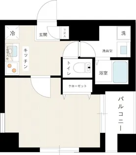HY's diletto(ハイズ ディレット)【2階】の間取り