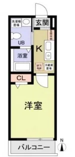 パルトネール綱島Ⅰ【2階】の間取り