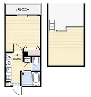 ファーストサウザン【3階】の間取り