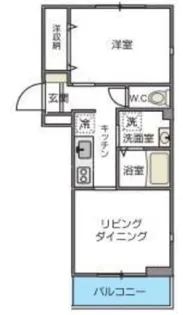 Ferio Hiyoshi【2階】の間取り