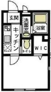K‘オークス【1階】の間取り