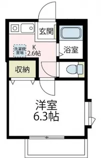 ボナールA【1階】の間取り
