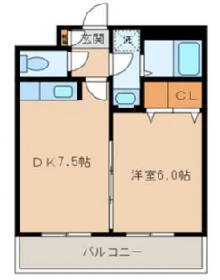 スカイセル【3階】の間取り