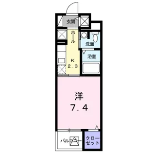 メゾンド・ファベル【3階】の間取り
